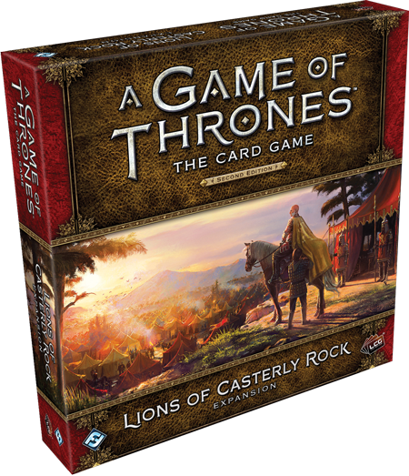 Lions of Casterly Rock Deluxe Expansion Game of Thrones (2nd Ed) Lions of Casterly Rock Deluxe Expansion Game of Thrones (2nd Ed)